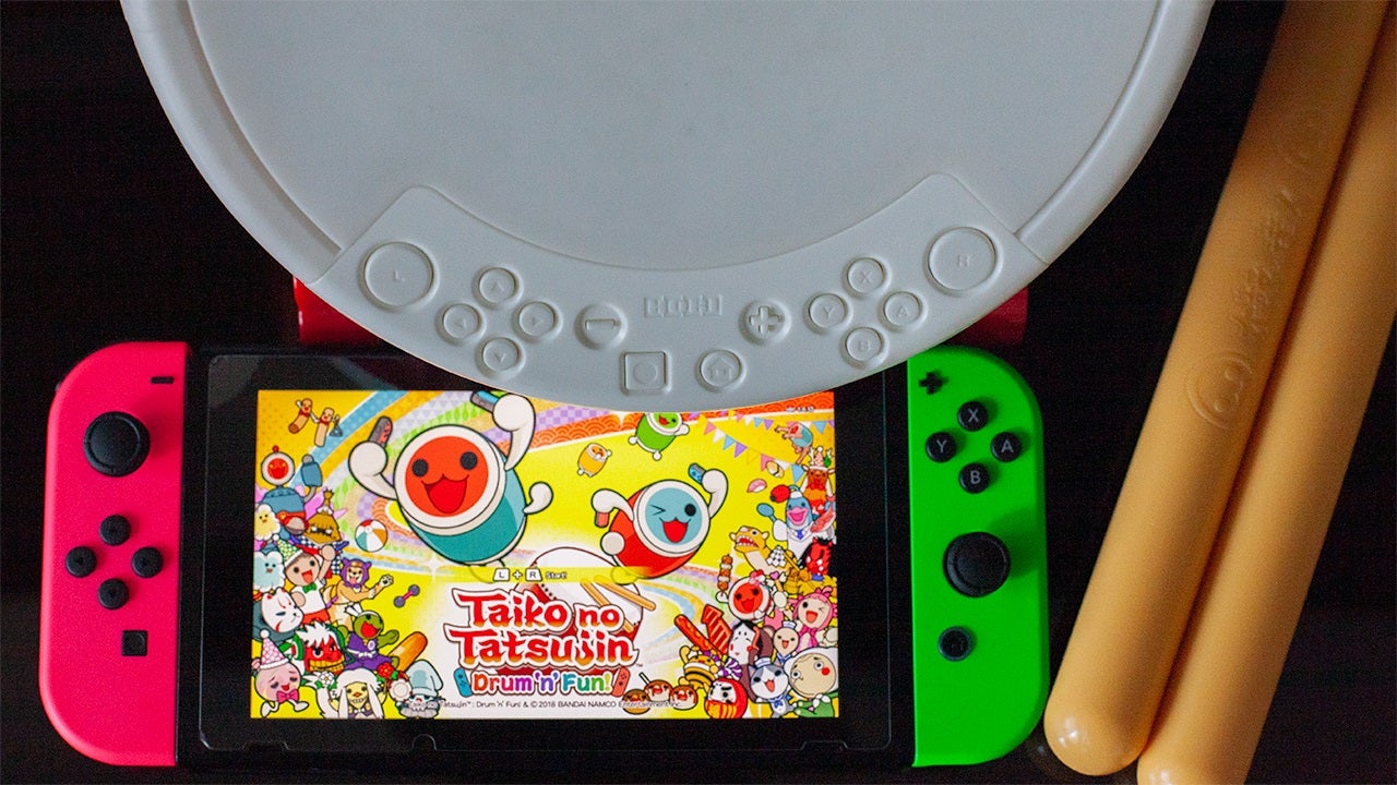 Der offizielle Hori Taiko no Tatsujin Drum Controller für Nintendo Switch ist auf den niedrigsten Preis aller Zeiten gefallen
