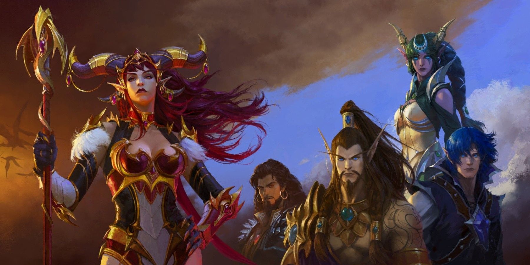 wow df alexstrasza wrathion nozdormu ysera merithra kalecgos
