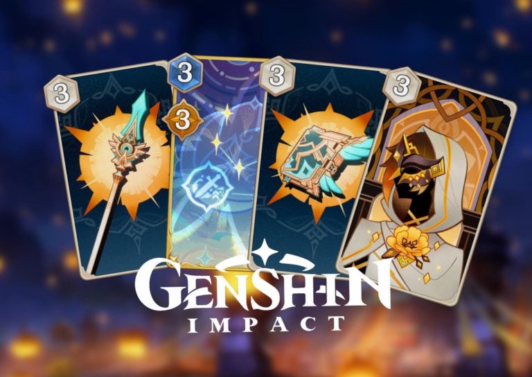 Genshin Impact Genius Invokation TCG-Ausrüstungskarten-Tier-Liste