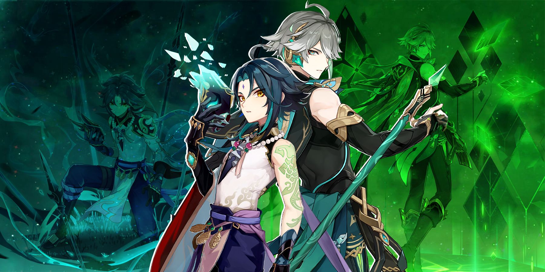 xiao and alhaitham in genshin impact