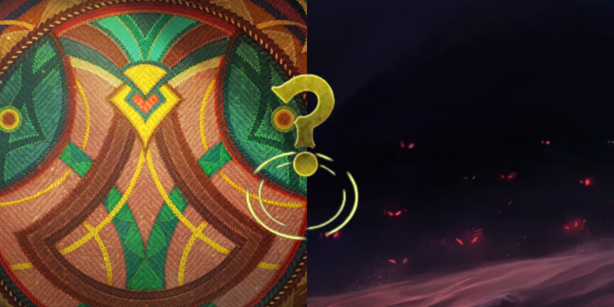 Image shows concept art for Milio and Naafiri.