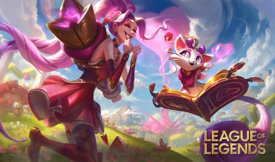 LoL : Un Rioter zeigt die Zukunft von Yuumi und kommentiert das Studio Imagine La Championne.