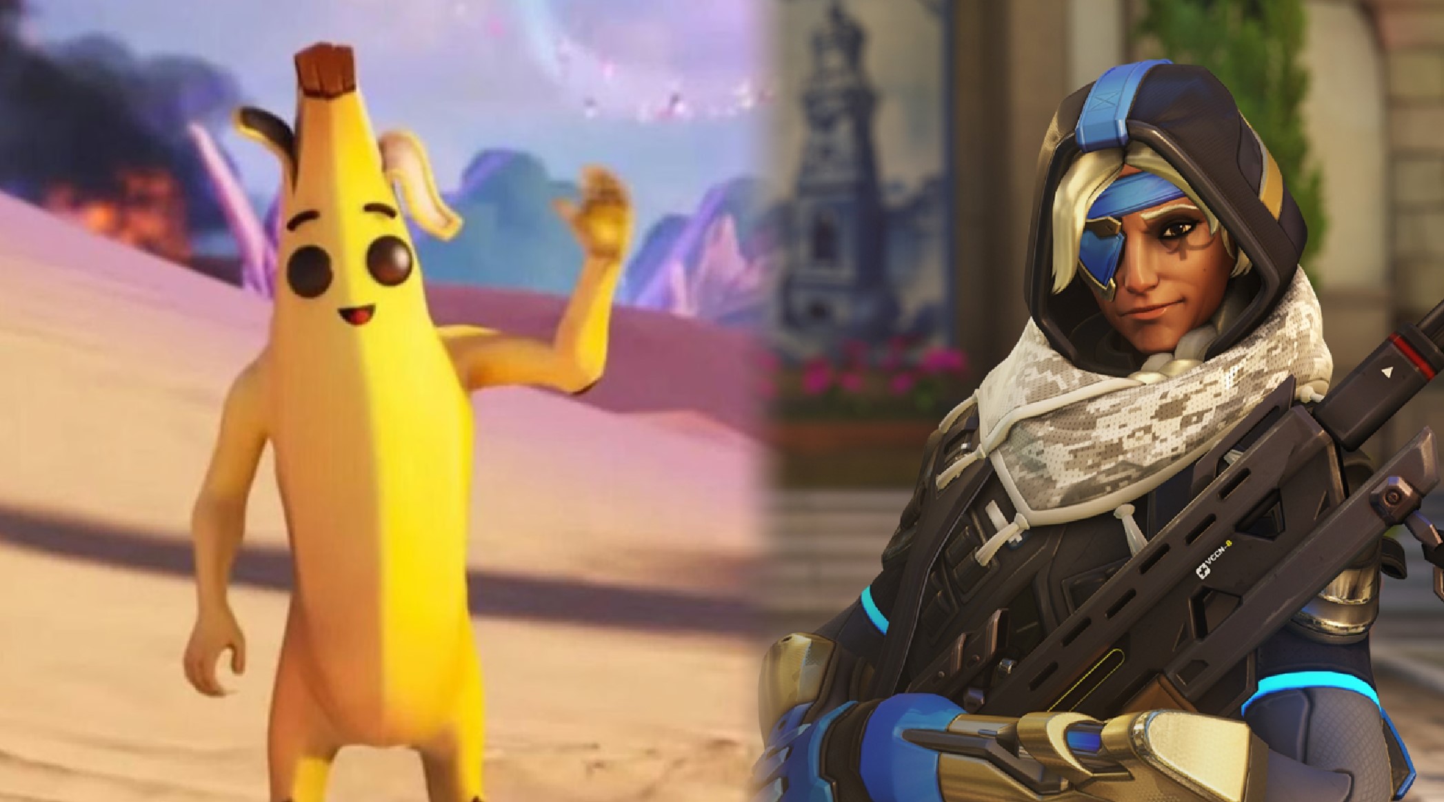 Overwatch 2-Spieler entwirft einen unglaublichen „Banana Ana“-Skin, den Fortnite-Fans lieben würden