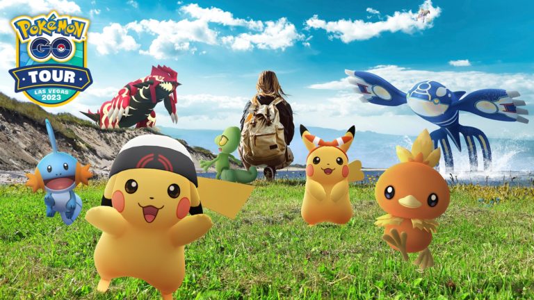 Pikachu mit Rubin- und Saphir-Motiven wird Pokemon Go hinzugefügt, zusammen mit anderen exklusiven Go-Tour-Goodies