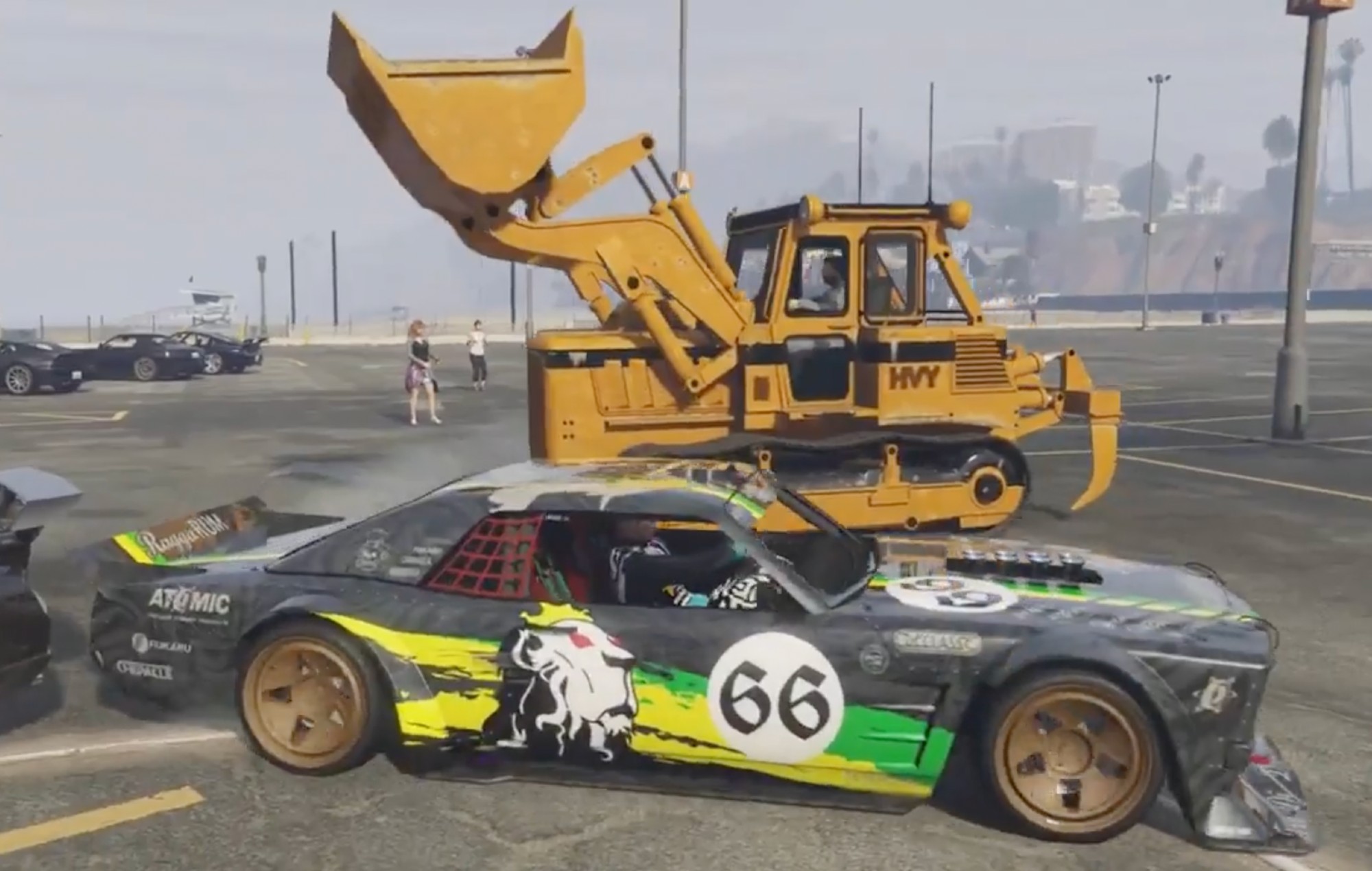 Sieh dir an, wie „GTA 5“-Spieler der Rallye-Legende Ken Block Tribut zollen