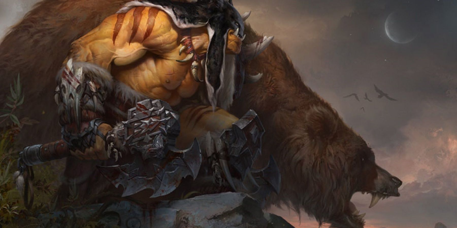 hunter rexxar and his bear