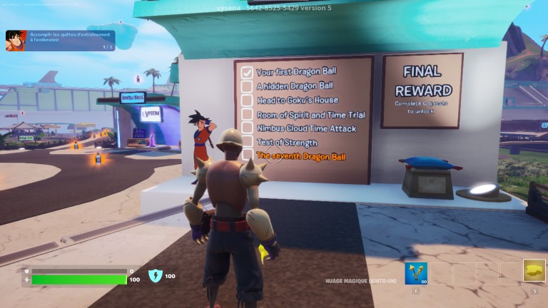 Fortnite x Dragon Ball: Entdecken Sie die erste Partie der Defis und erhalten Sie kostenlose Kosmetik! Fortnite x Dragon Ball: Entdecken Sie die erste Partie der Defis und erhalten Sie kostenlose Kosmetik!