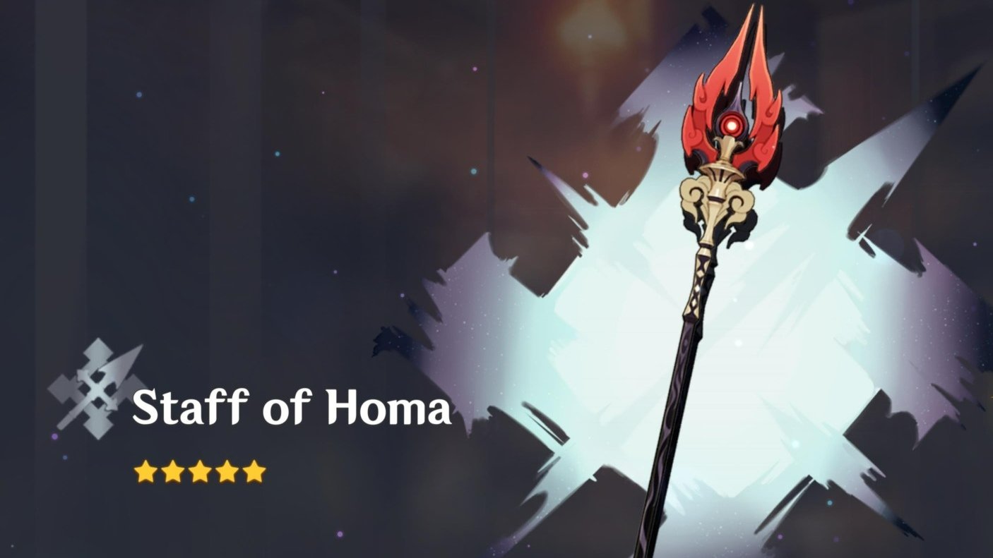 Genshin Impact - Staff of Homa - Wish