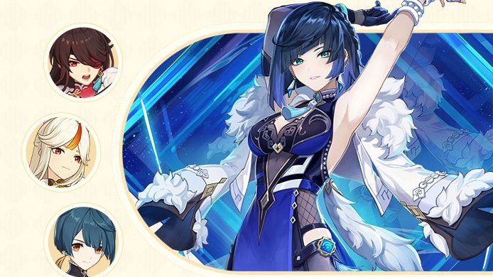 Genshin Impact 3.4 Phase 2-Banner – Yelan-Banner mit Beidou, Ningguang und Xingqiu