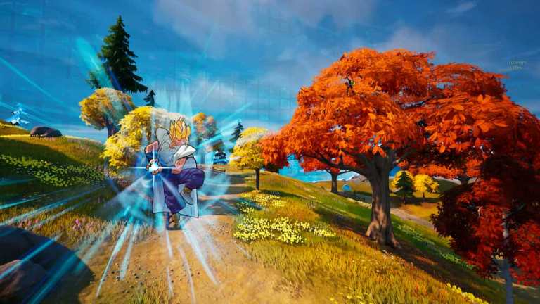Wie man Kamehameha und Deku's Smash in Fortnite entgegenwirkt