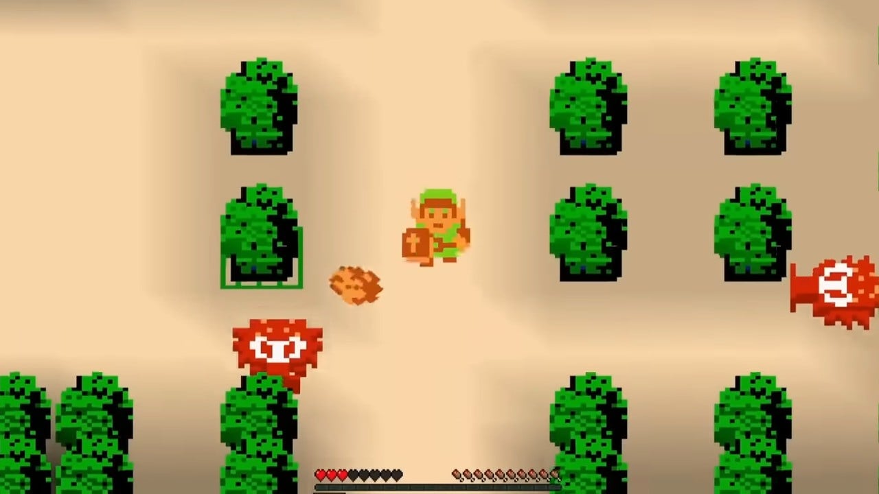 Zufällig: YouTuber stellt das klassische Zelda in Minecraft ohne Mods nach