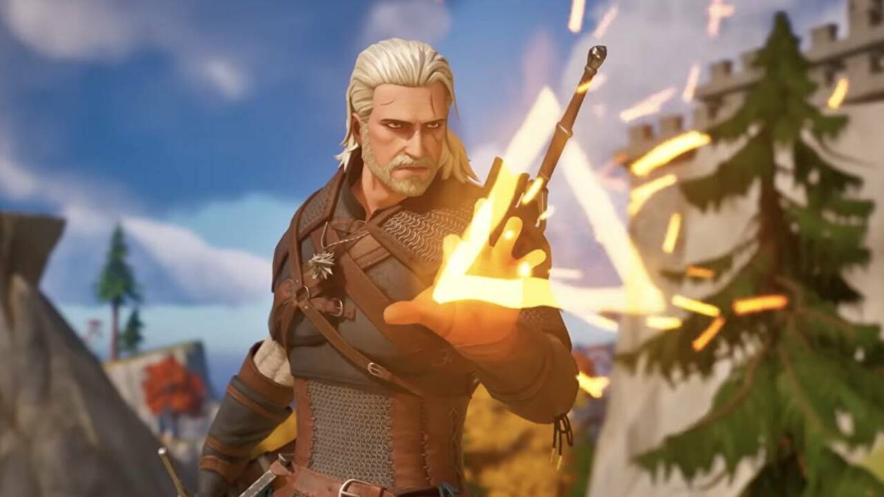 Wirf deinem Hexer einen V-Buck, Geralt von Riva schneidet heute in Fortnite ein