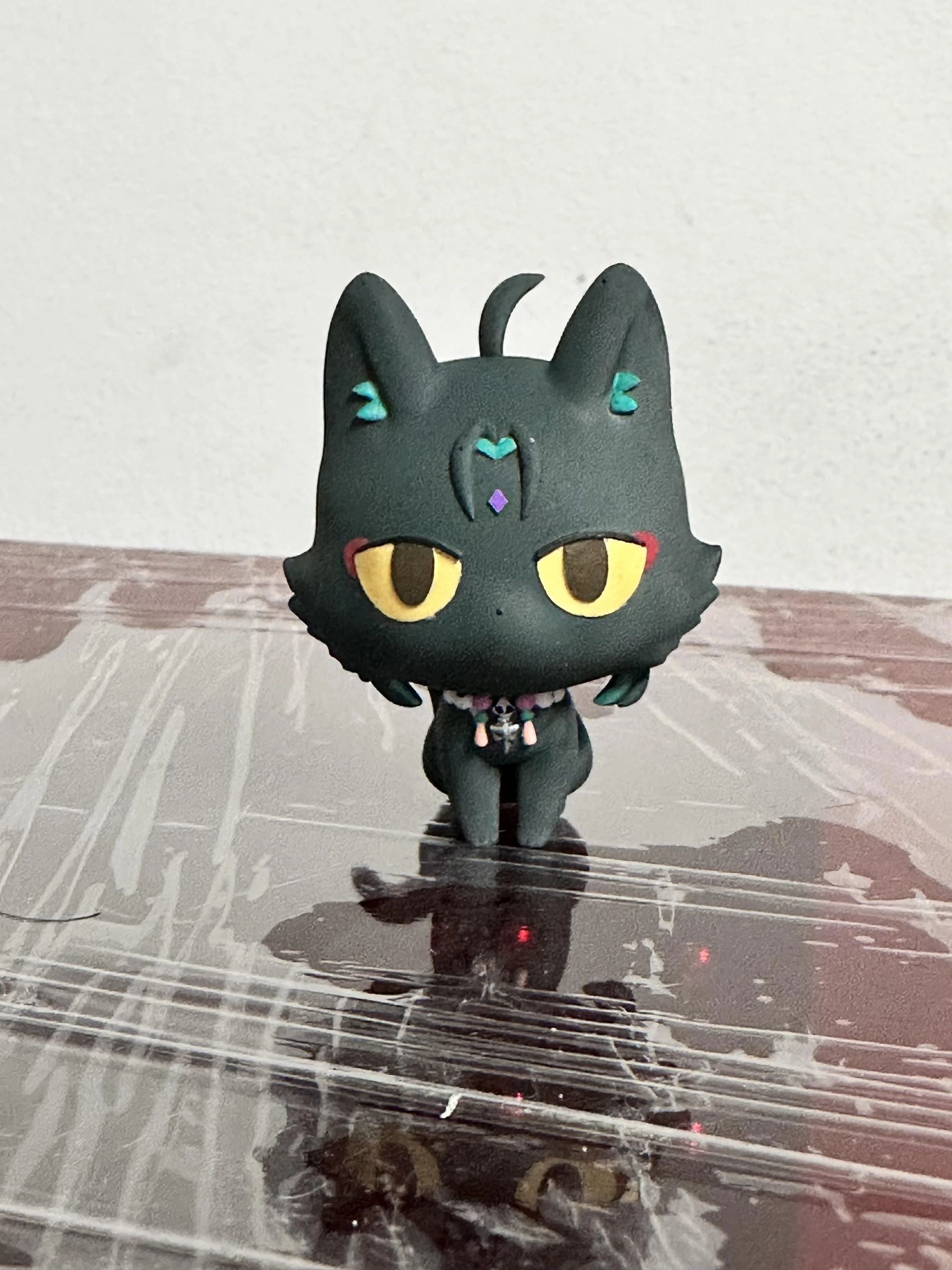 Genshin Impact Xiao Katzenfigur