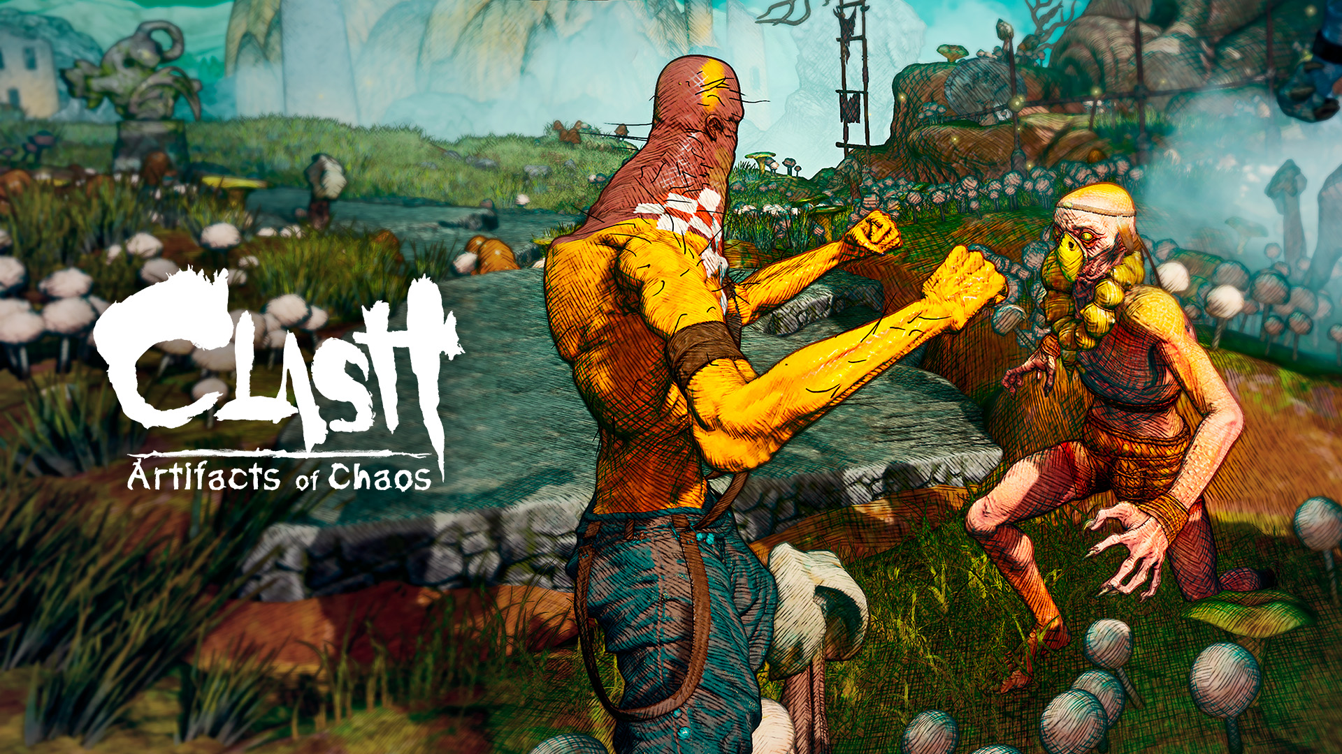 Wie Clash: Artifacts of Chaos traditionelle Techniken verwendet, um wie eine animierte Illustration auszusehen