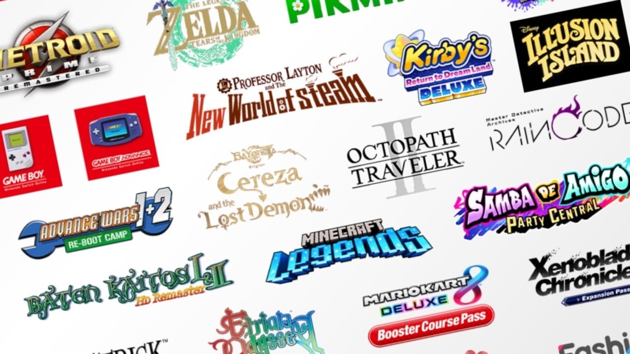 Die Nintendo-Infografik zeigt jedes Spiel, das in der February Direct 2023 vorgestellt wird