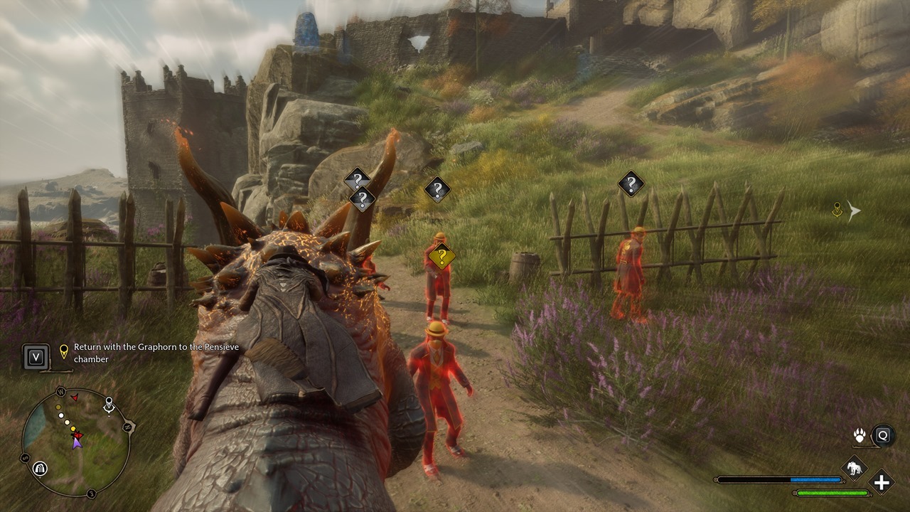 Dies ist das einzige Bodenreittier im Spiel, aber es lässt Sie Ihre Feinde planieren.