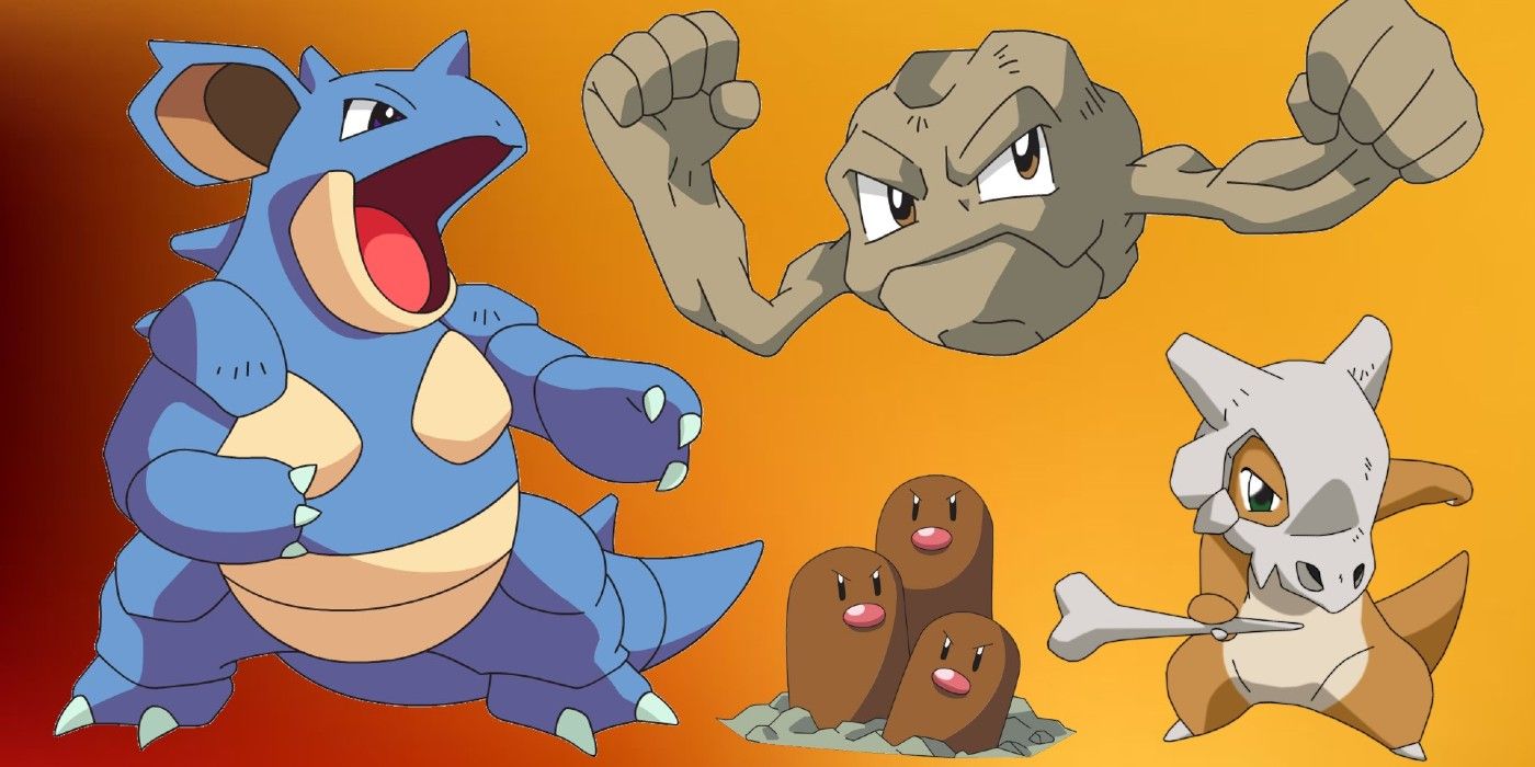 Verschiedene Boden-Pokémon, die als Zähler für Registell in Pokemon Go verwendet werden können