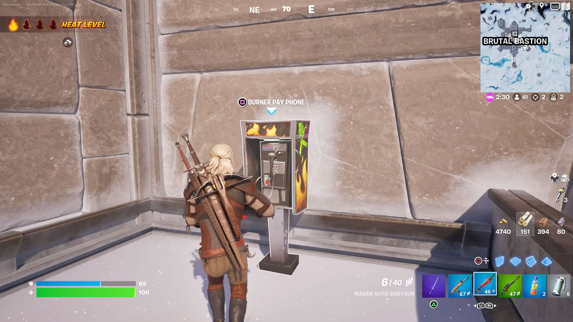 Fortnite Hitzelevel