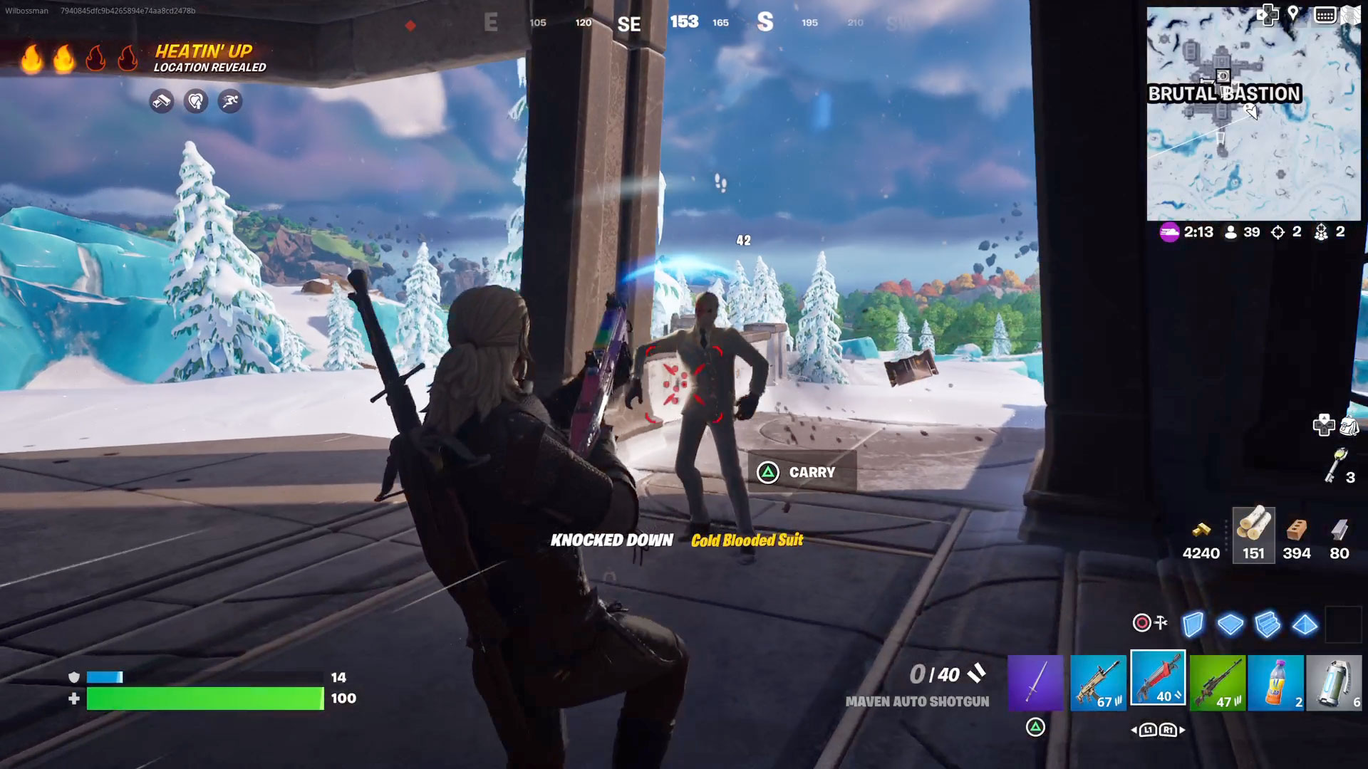 Fortnite Hitzelevel