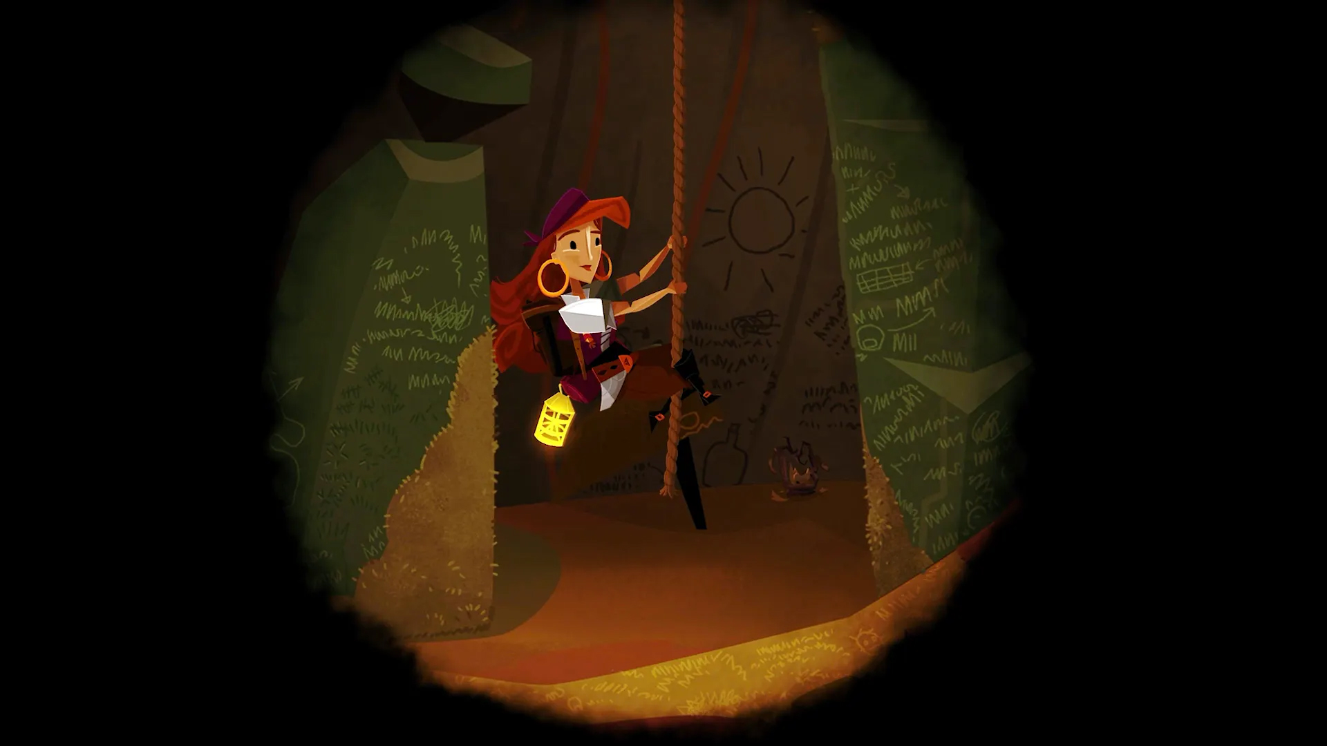 Kehren Sie zum Screenshot von Monkey Island Valentine zurück