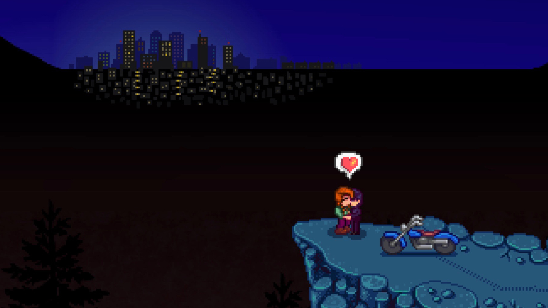 Screenshot von Stardew Valley Valentine