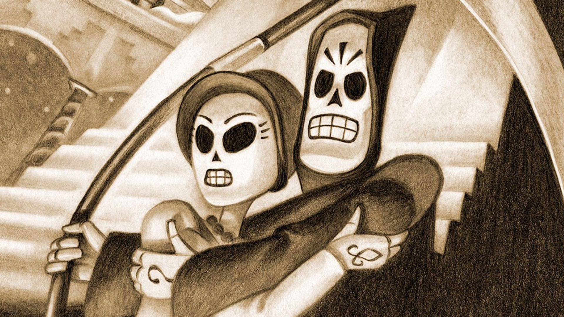Screenshot von Grim Fandango Remastered Valentine