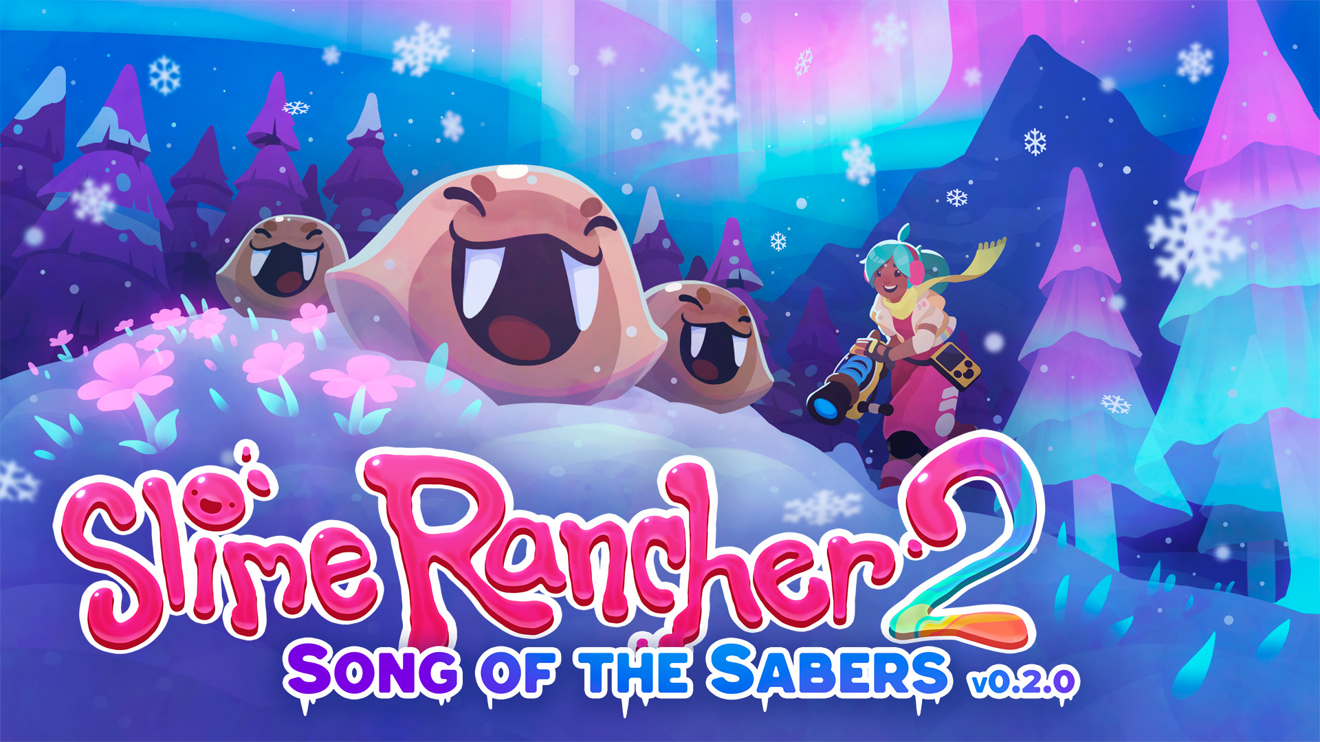 Erkunden Sie Powderfall Bluffs im kostenlosen Update von Slime Rancher 2: Song of the Sabres