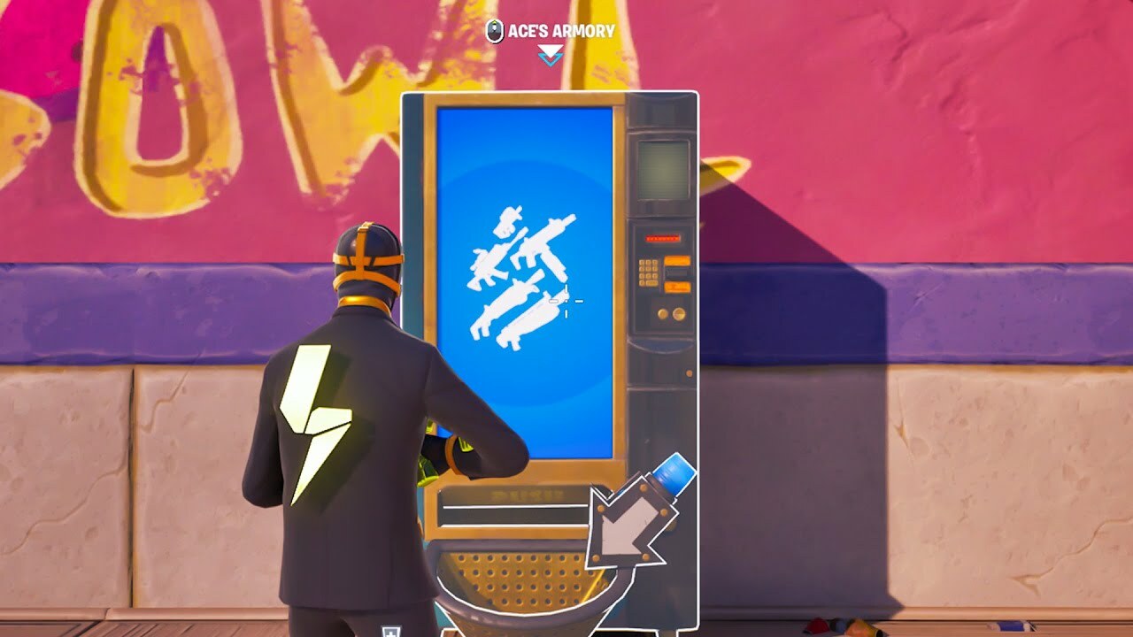 Fortnite Guide: Kaufen Sie Waffen von Ace's Exotics oder…