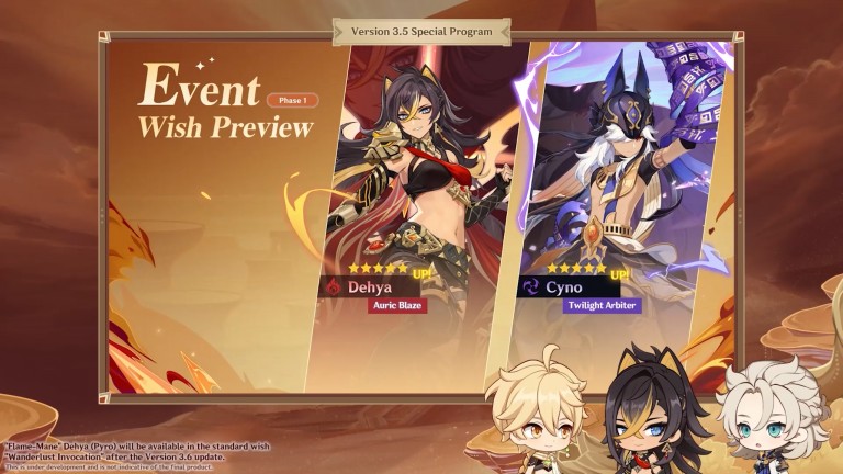 Genshin Impact, all die neuen Versionen der Version 3.5 und am Startdatum ! Genshin Impact, all die neuen Versionen der Version 3.5 und am Startdatum !