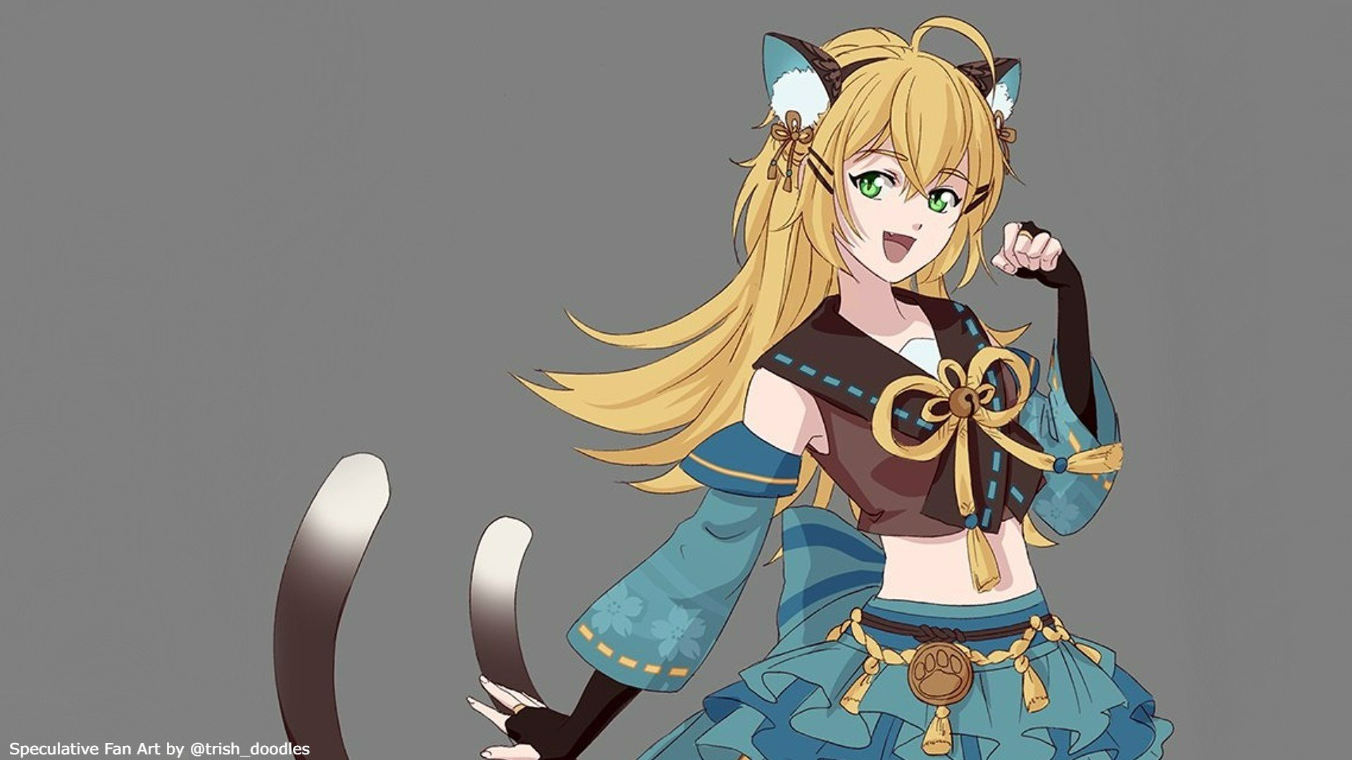 Genshin Impact - New Geo character - Geo Neko Girl