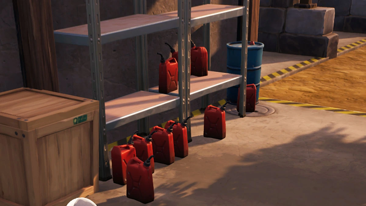Wie man in Fortnite Most Wanted eine Gasdose wirft und zur Detonation bringt
