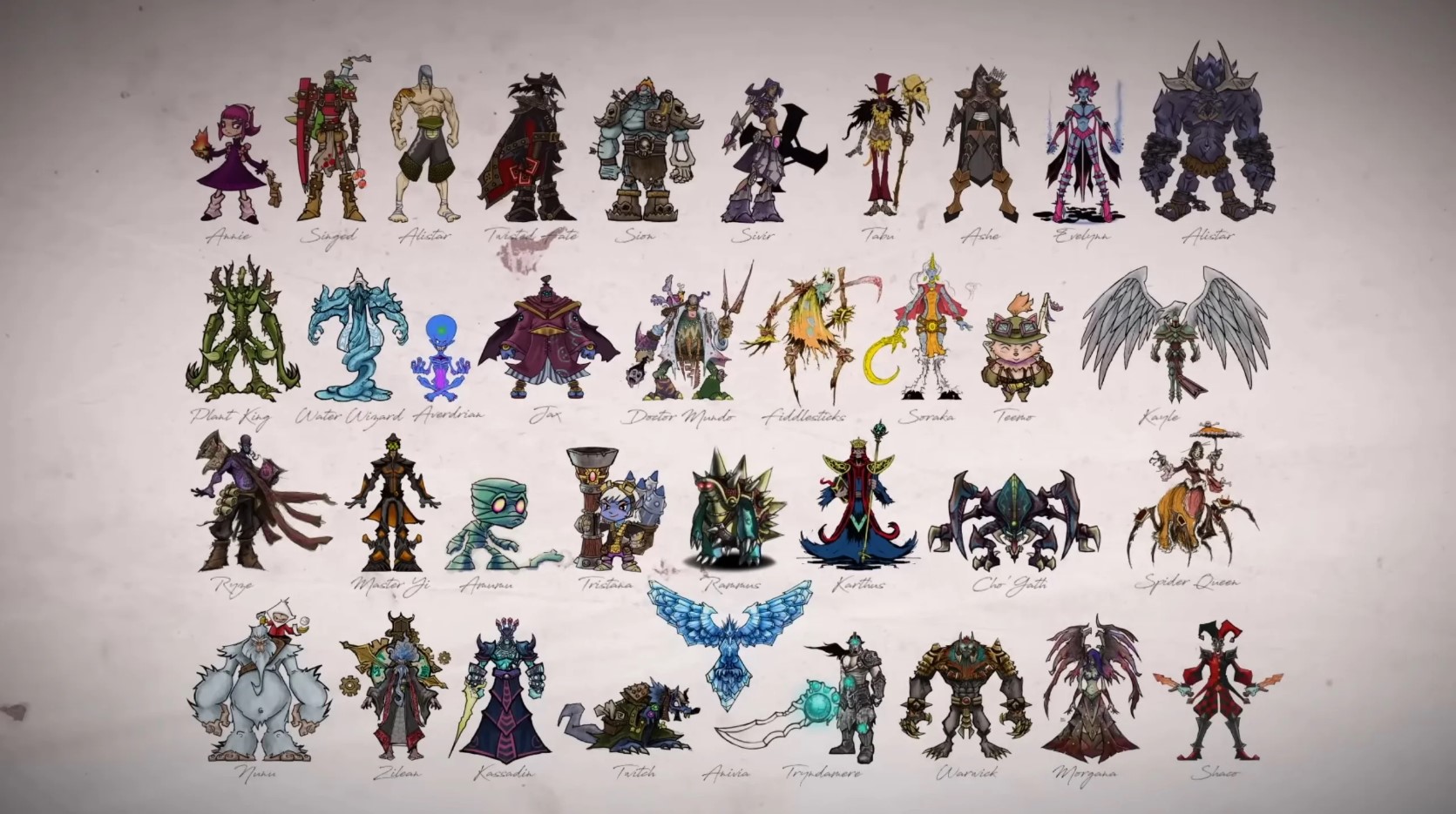 Die Spieler haben sich in der Vergangenheit von League of Legends aufgehalten, um die „perfekten“ abgesagten Champions zu finden