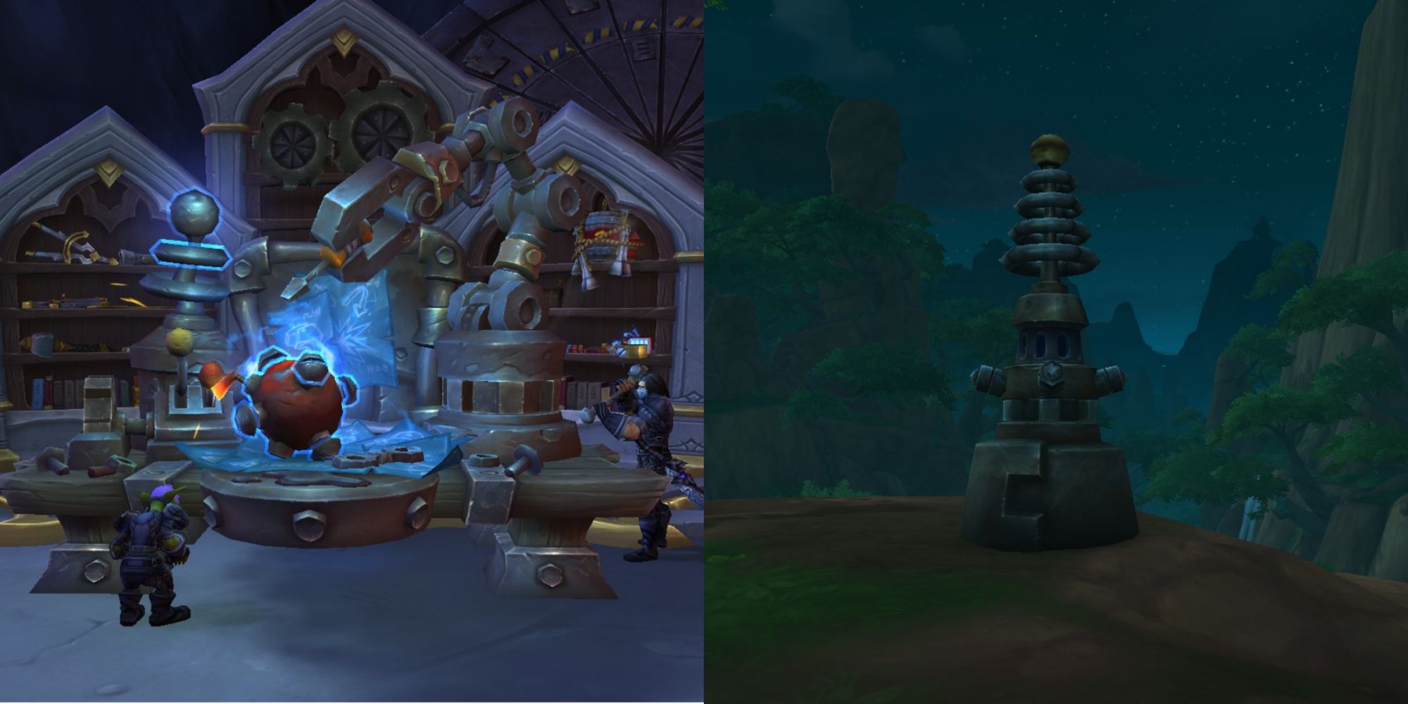 World Of Warcraft Dragonflight Engineering Bench und Wissensschätze