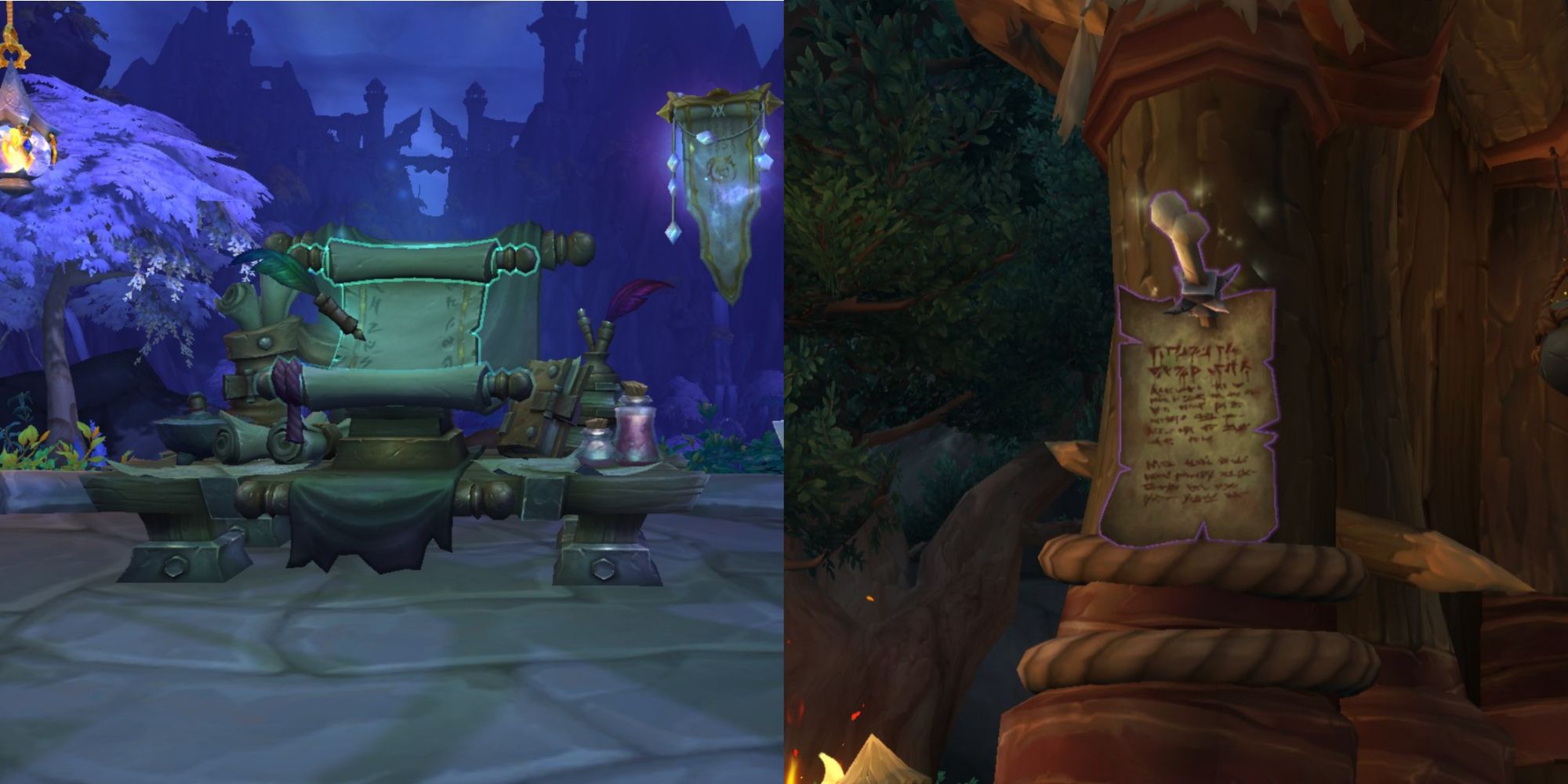 World Of Warcraft Dragonflight Inschriftentabelle und Wissensschätze