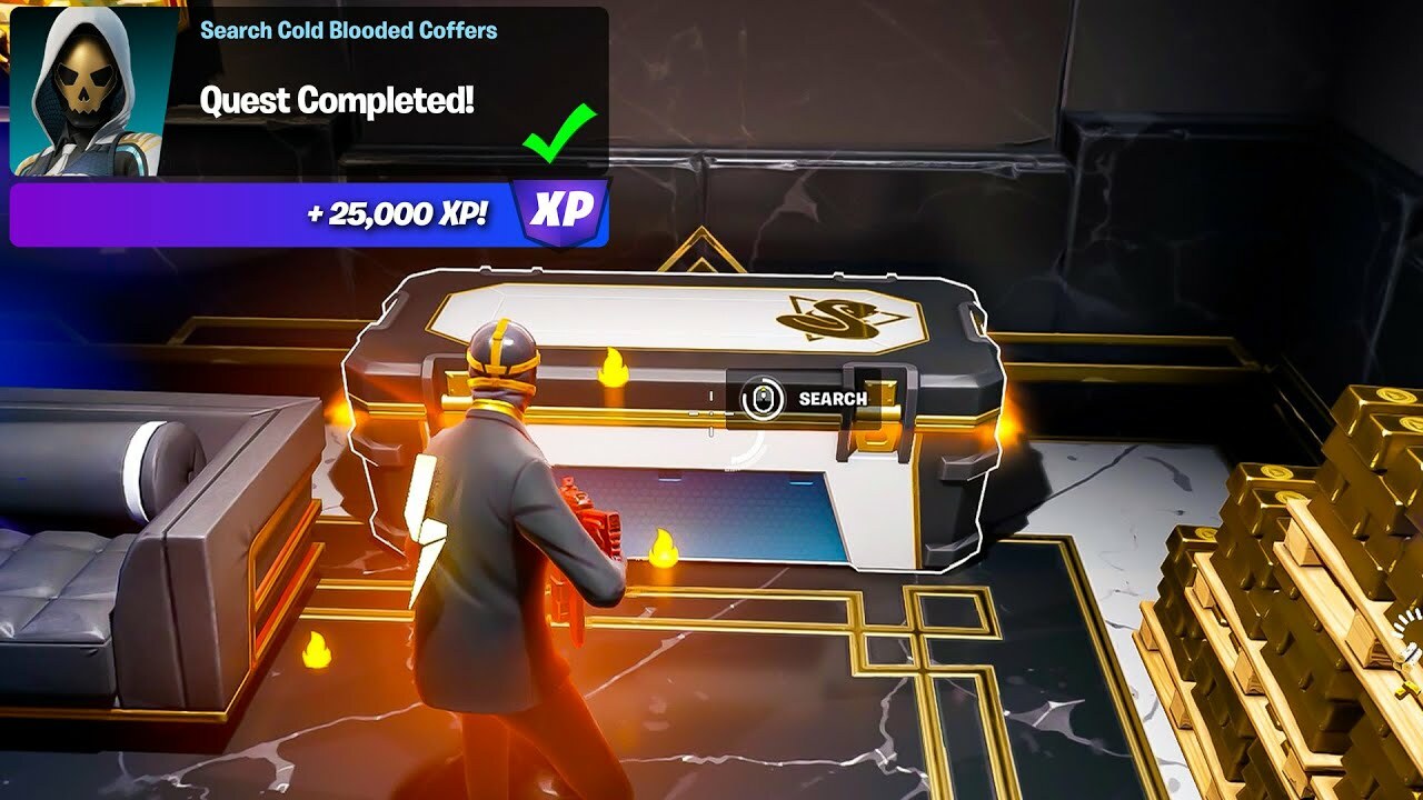 Fortnite: Wo man alle kaltblütigen Kassen findet