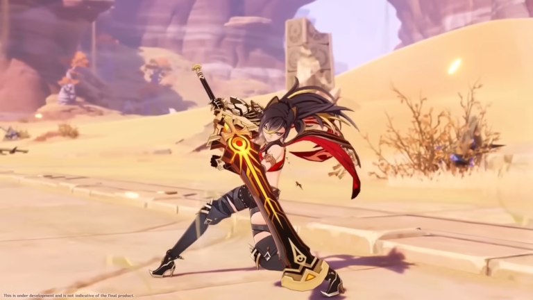 Beste Waffen für Dehya in Genshin Impact