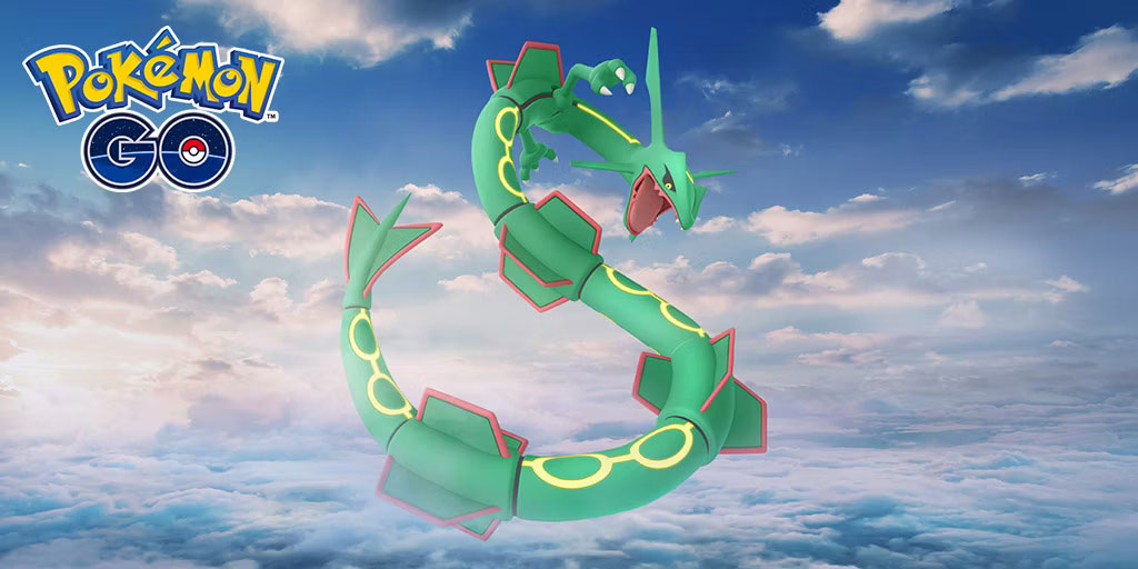 Pokemon GO Shiny Rayquaza 2023