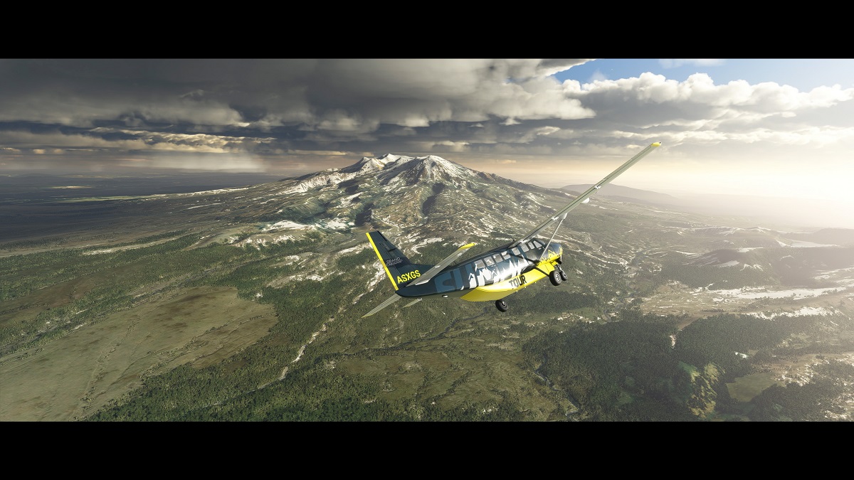 Screenshot von Microsoft Flight Simulator Neuseeland