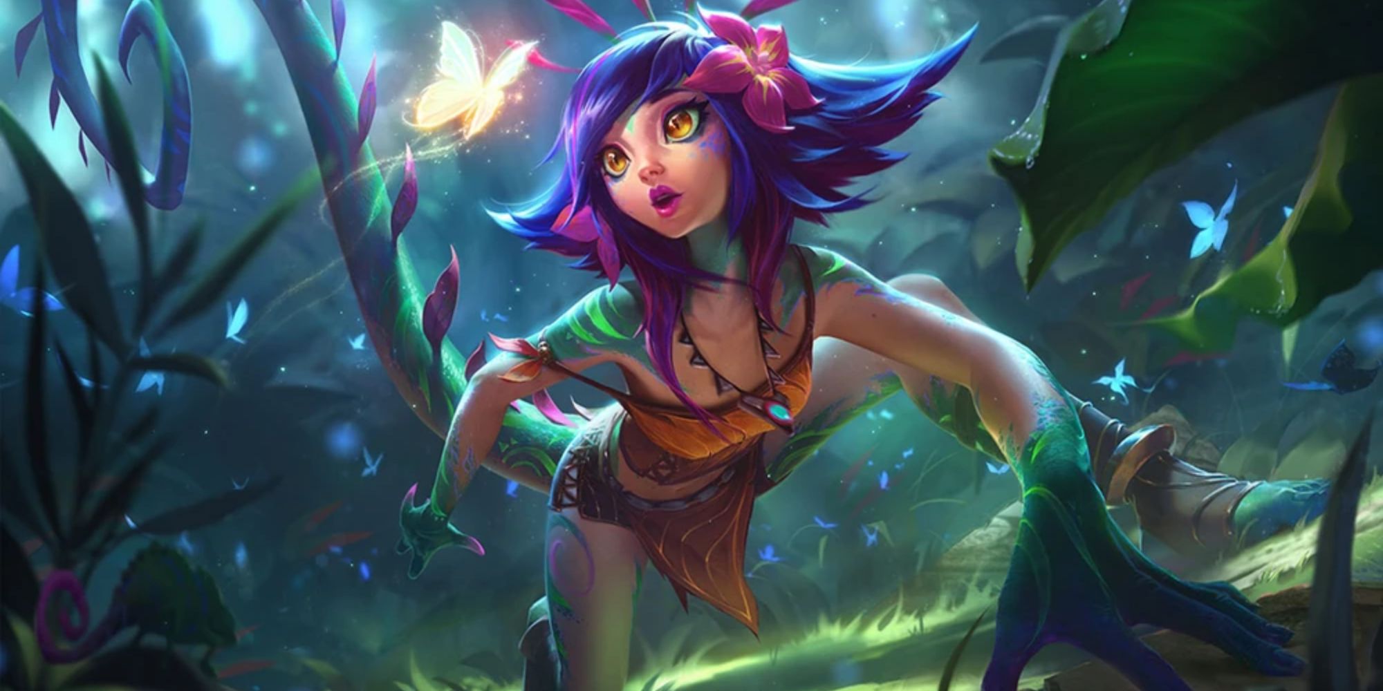 Neeko Splash Art Liga der Legenden