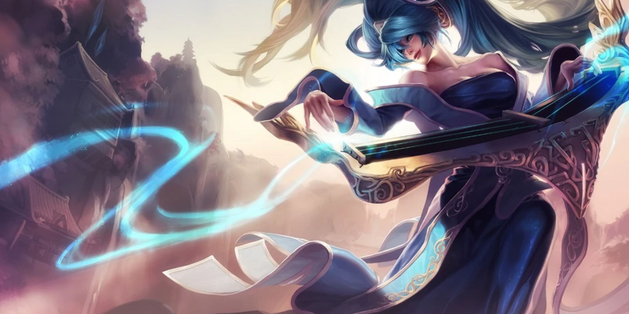 Sona Splash Art Liga der Legenden