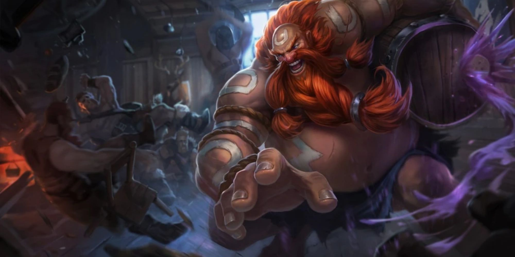 Gragas Splash Art Liga der Legenden