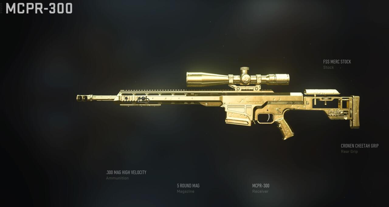 Scharfschützengewehr MCPR-300
