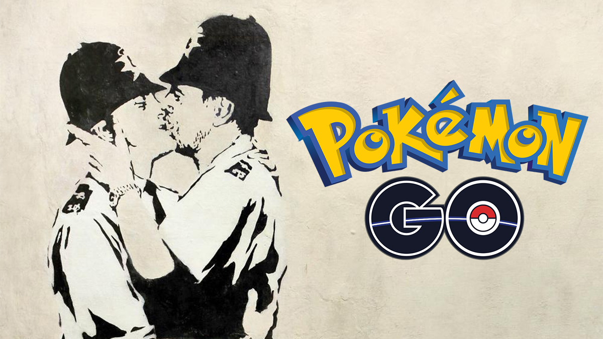 Der Pokemon Go-Spieler teilt den Lieblings-Pokestop der rummachenden Polizisten