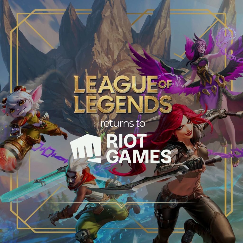 League of Legends kehrt zu Riot Games zurück