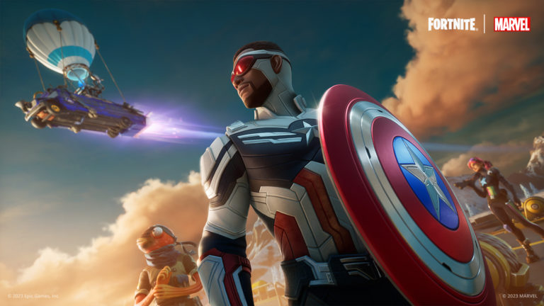 Die neueste Fortnite X Marvel-Kollaboration stellt einen neuen Captain America vor