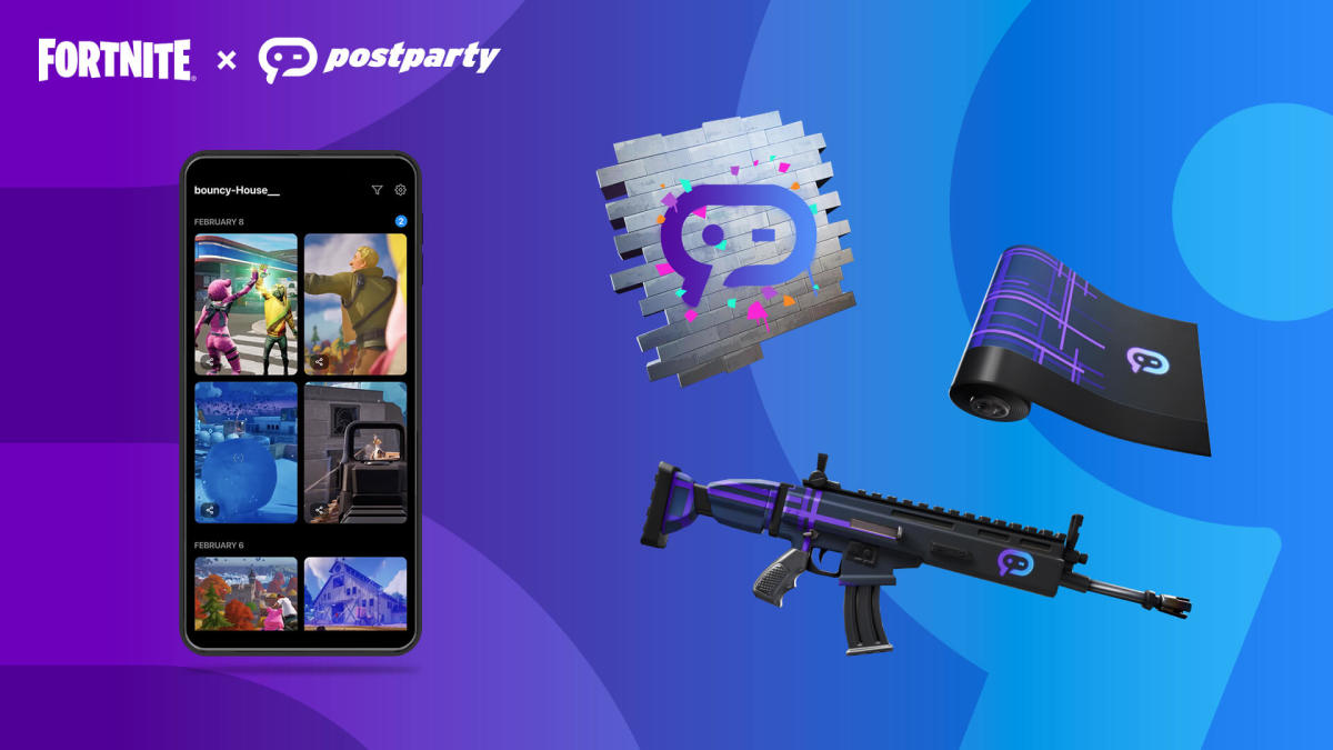 Epic Games startet Postparty, eine App zum Teilen von Fortnite-Clips