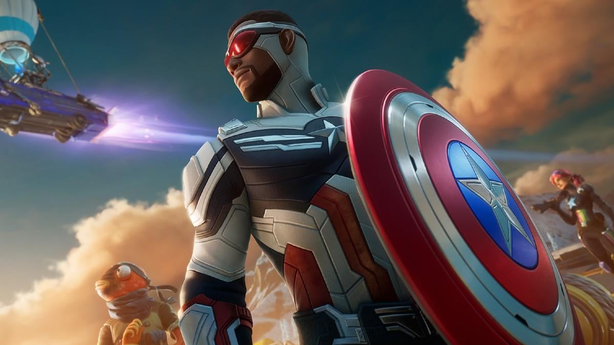 Fortnite fügt Captain America von Sam Wilson hinzu