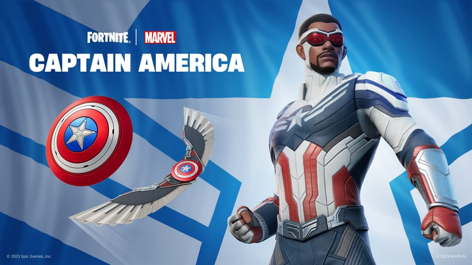 Fortnite hat das Captain America Bundle in Staffel 1, Episode 4 eingeführt