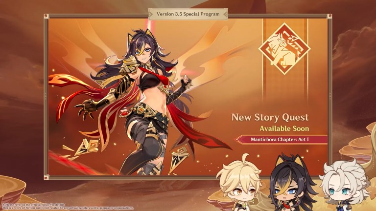 Genshin Impact, all die neuen Versionen der Version 3.5 und am Startdatum ! Genshin Impact, all die neuen Versionen der Version 3.5 und am Startdatum !