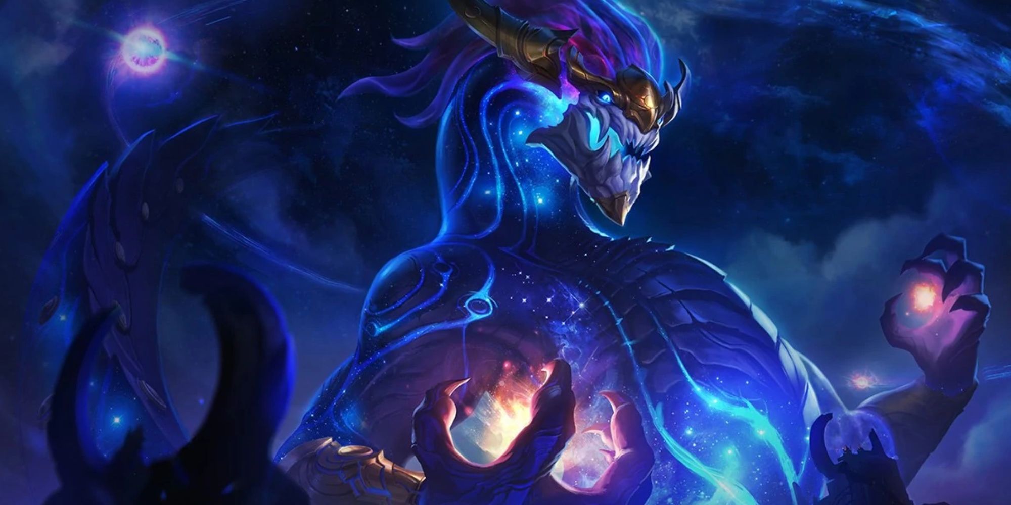 League of Legends Aurelion Sol Base Splash Art
